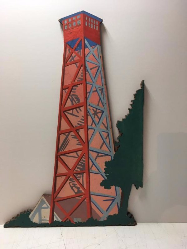 Forest Ranger Tower Camp Sign (1 of 5)