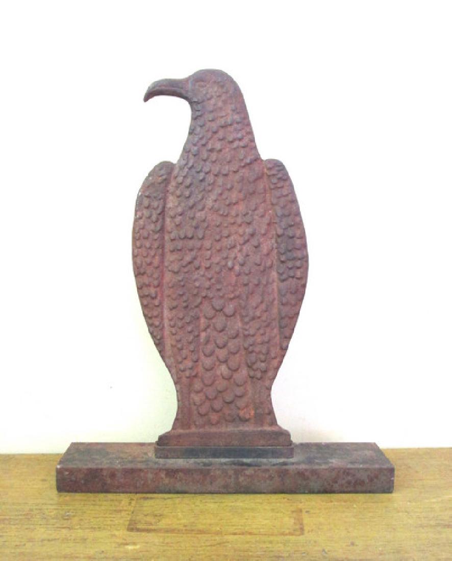 Rare Cast Iron Eagle Windmill Weight (1 of 6)