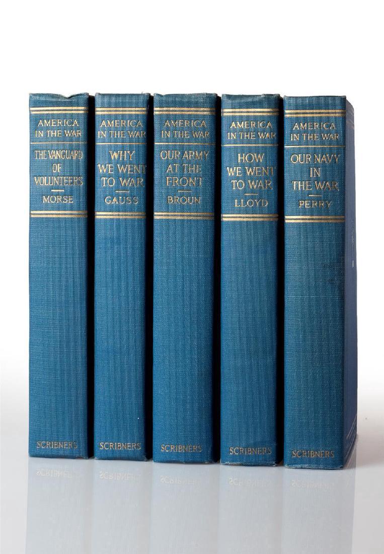 America in the War, 5 Vol Set, Charles Scribner's Sons (1 of 6)