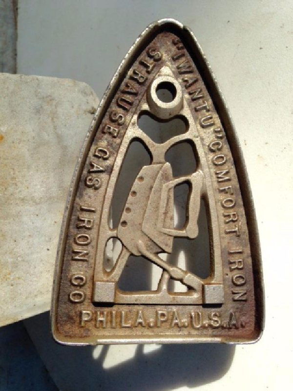 Cast Iron Advertising Trivet (1 of 3)