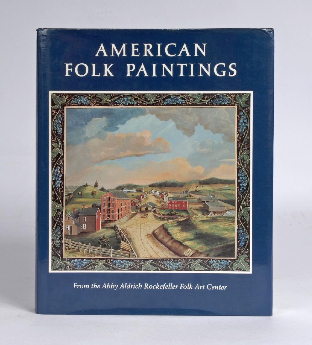 American Folk Paintings Book Abby Aldrich Rockefeller (1 of 3)