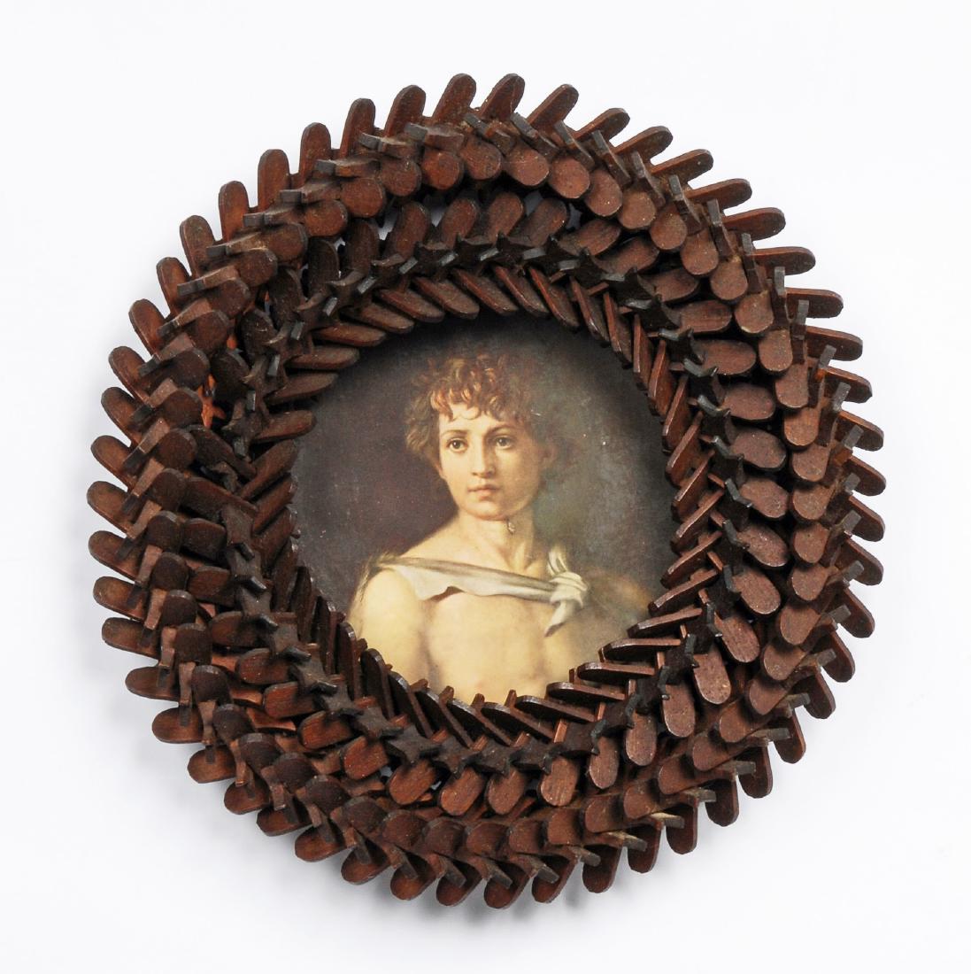 Tramp Art Puzzle Work Frame (1 of 2)