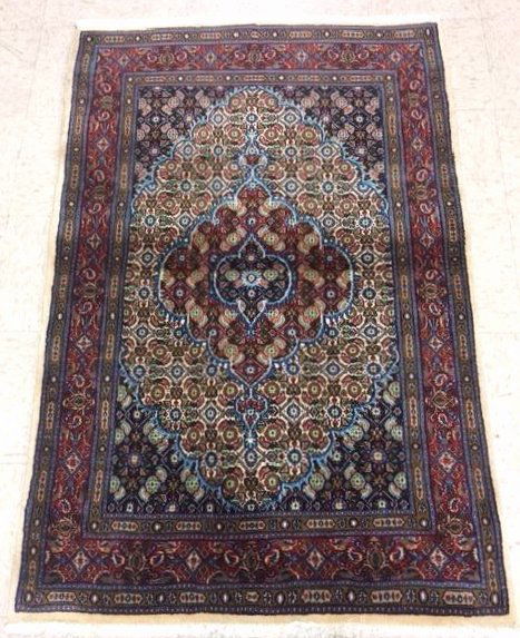 Persian Meched Handmade Wool Rug (1 of 3)