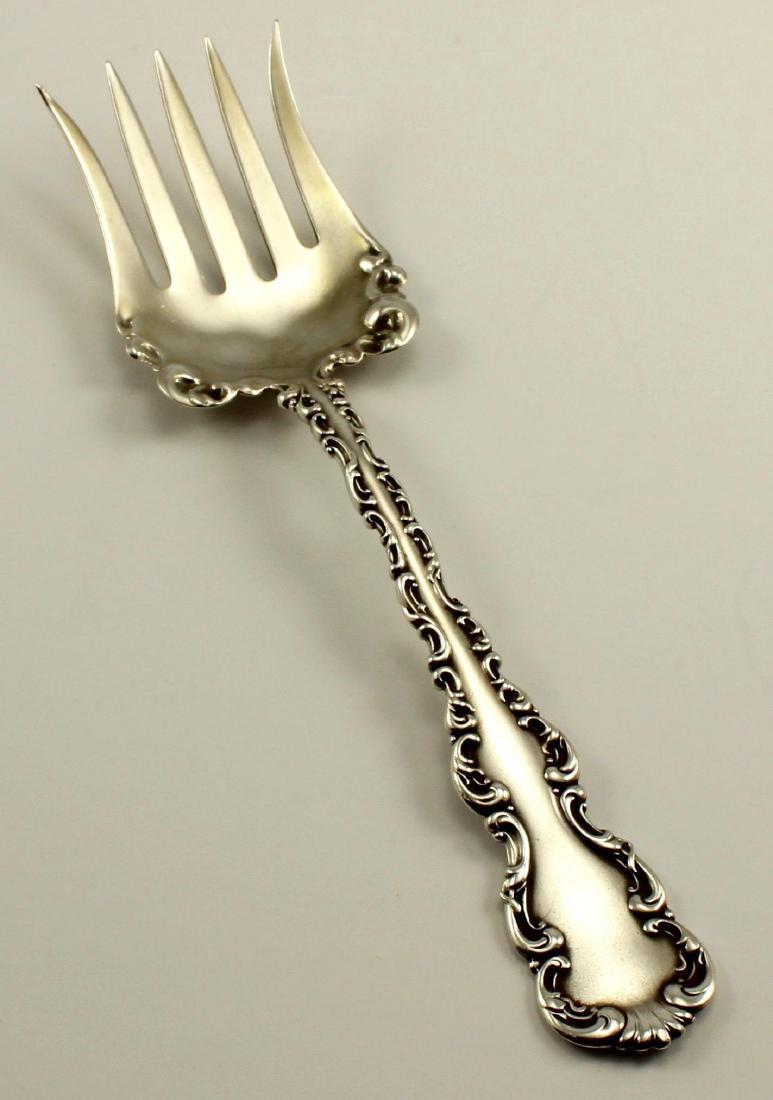 Whiting Louis XV 1891 Sterling Silver Sardine Fork