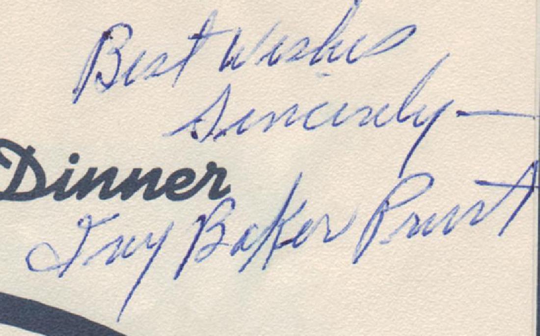 Program: Signed By U.S. Treasurer Ivy Baker Priest (1 of 2)