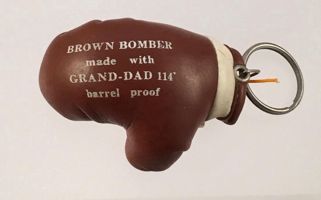 Ad: C1950s Joe Louis Brown Bomber Whiskey Boxing Glove (1 of 2)