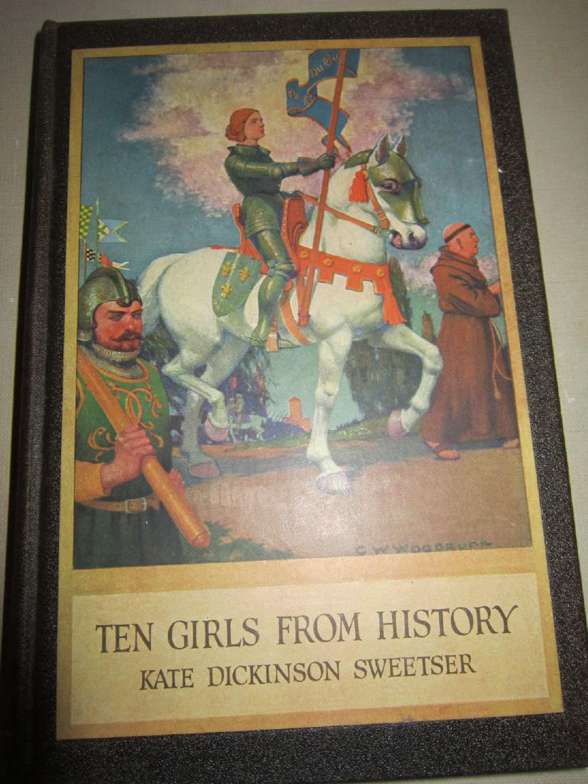 Kate Dickenson Sweetser: Ten Girls from History Illus, (1 of 4)