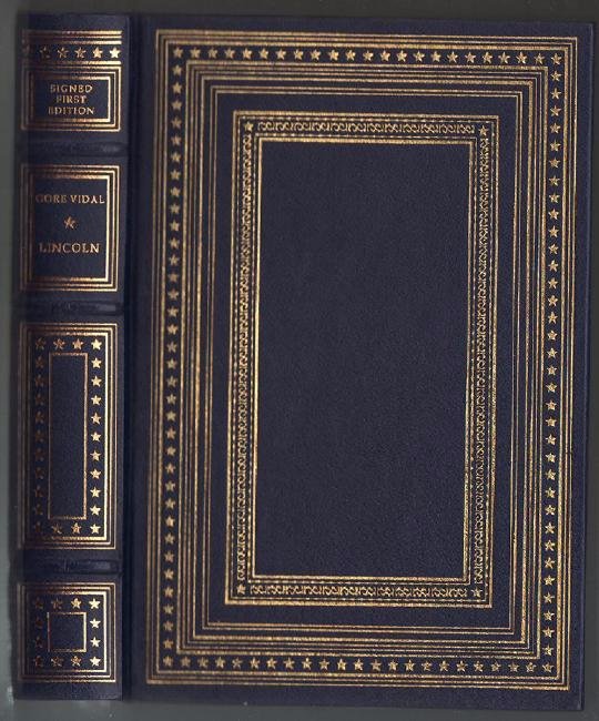 Gore Vidal: Lincoln, Ltd. 1st Ed. Signed (1 of 3)