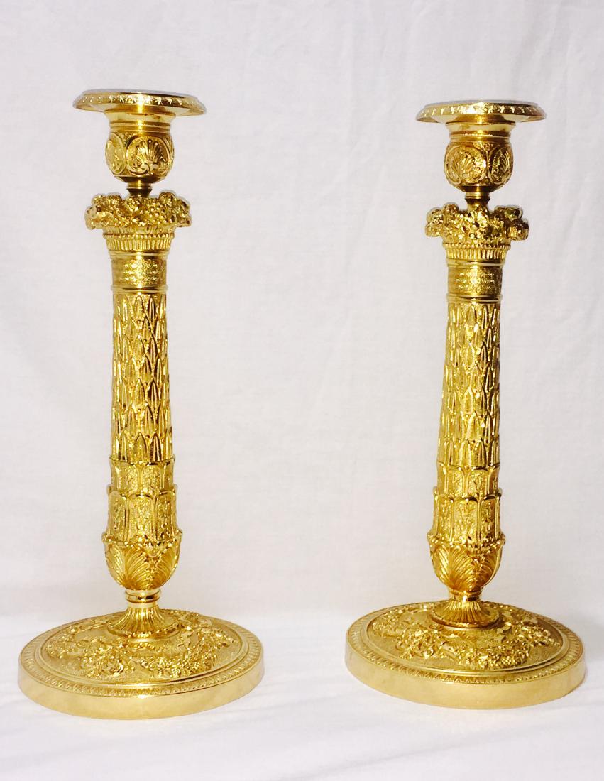 Pair Of Candlesticks: Charles X (1 of 5)