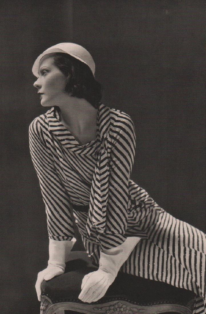 GEORGE HOYNINGEN-HUENE - Madame Lucien Lelong: Artist: GEORGE HOYNINGEN-HUENE Print Title: Madame Lucien Lelong Printing Date: 1932 Medium: Photoengraving Printed in: Germany Image Size: 5.5" x 8" Hoyningen-Huene was a seminal fashion photographer