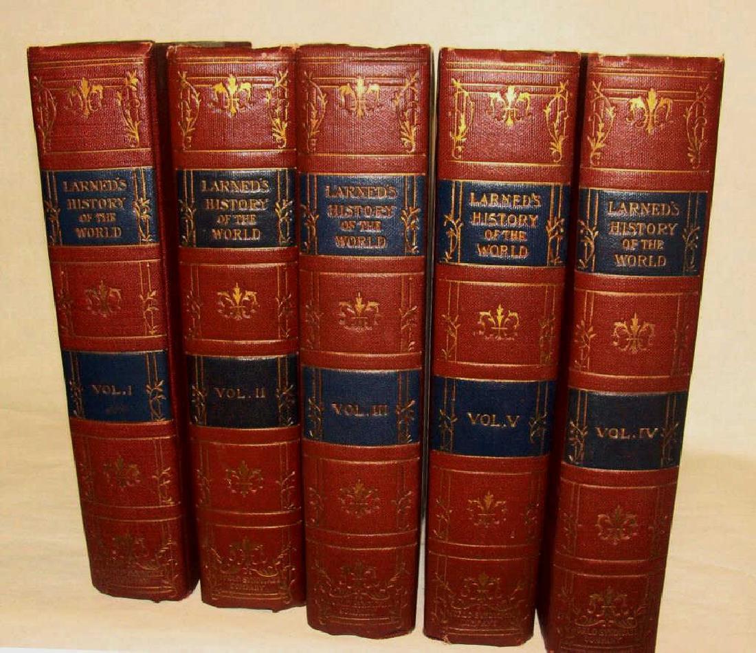 Larned's History of the World, 5 Volume Set, 1915 Aug 12, 2017