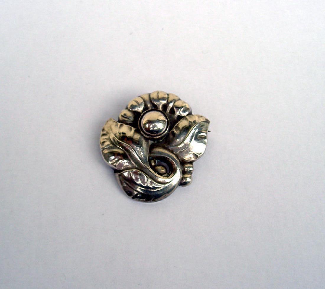 Vintage Georg Jensen Danish Skonvirke Sterling Brooch (1 of 3)