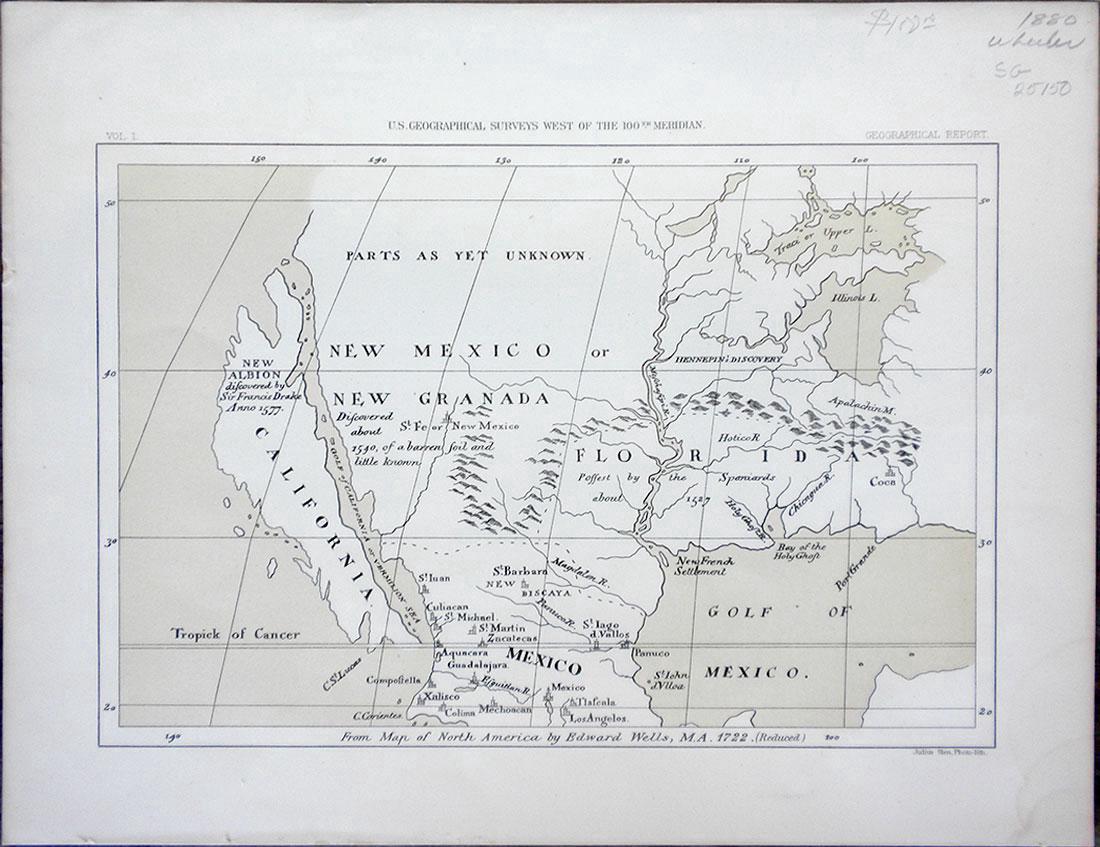 Bien: Antique Map of California as Island, 1889 (1 of 1)