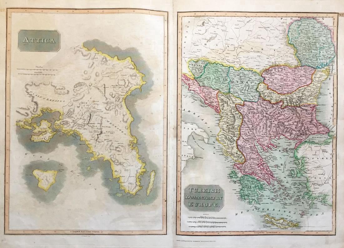 Thomson: Attica / Turkish Dominions in Europe, 1817 (1 of 1)