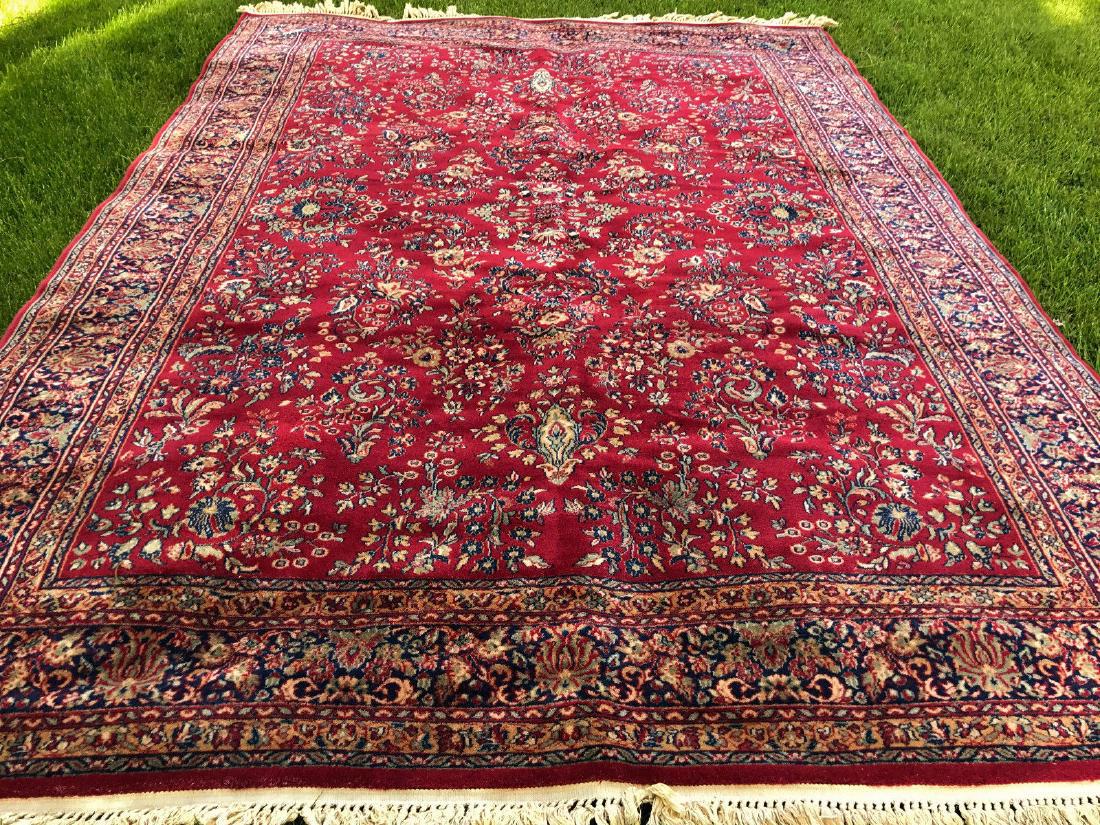Karastan Sarouk Hand Knotted Wool Rug (1 of 9)