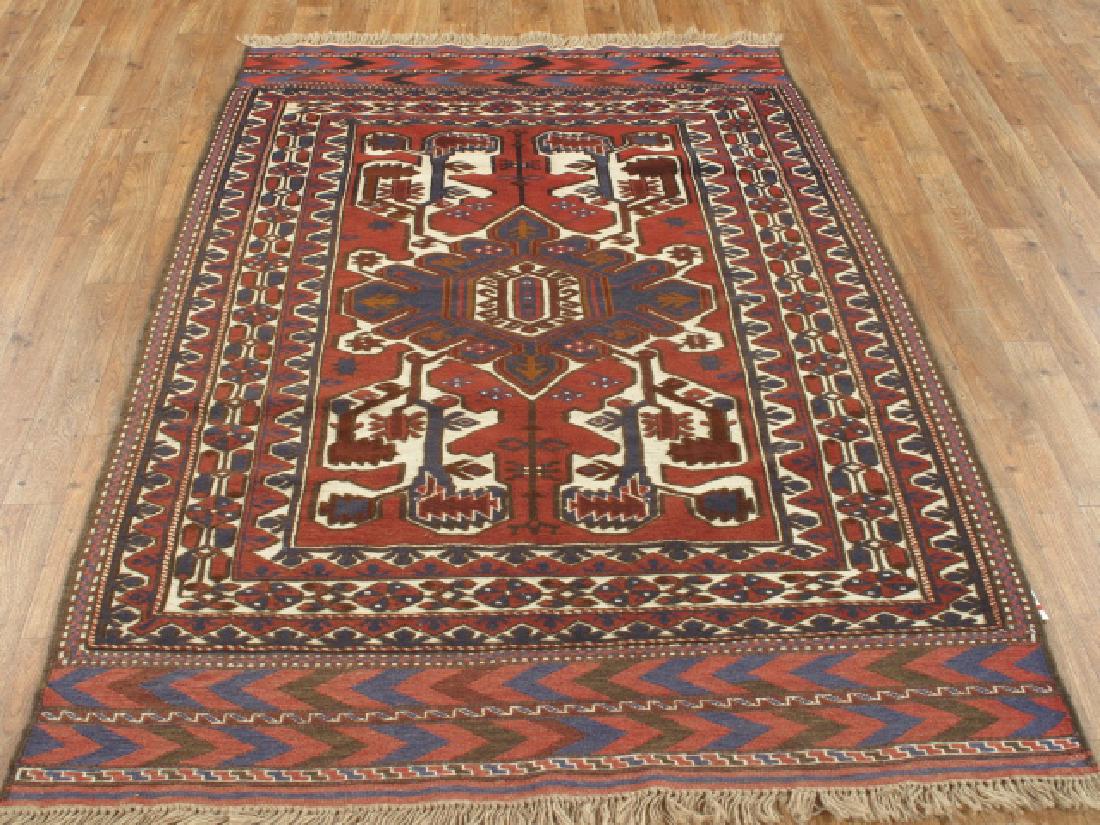 Handmade Mixed Tecnique Baluch Area Rug (1 of 7)
