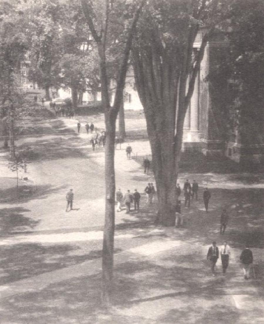 RALPH STEINER - Dartmouth - From Upper Wentworth: Artist: RALPH STEINER Print Title: Dartmouth - From Upper Wentworth Medium: Vintage Collotype Printed in New York in 1922 Image Size: 4.25" X 5.25" Steiner's First Published Work while Attending Dartm