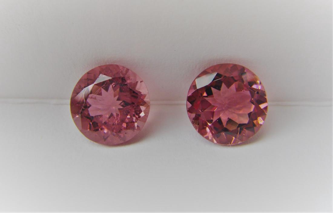Pair of Loose Stones 5.75 ct Pink Tourmaline (1 of 5)