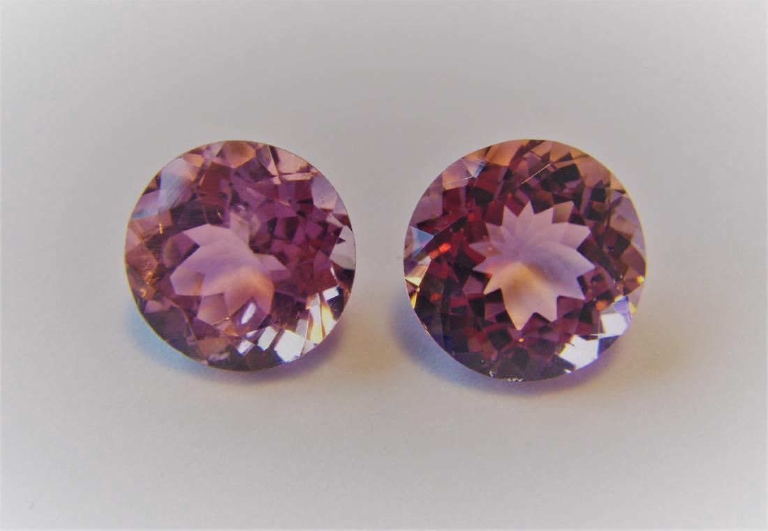 Pair of Loose Stones 6.05 ct Pink Tourmaline (1 of 4)