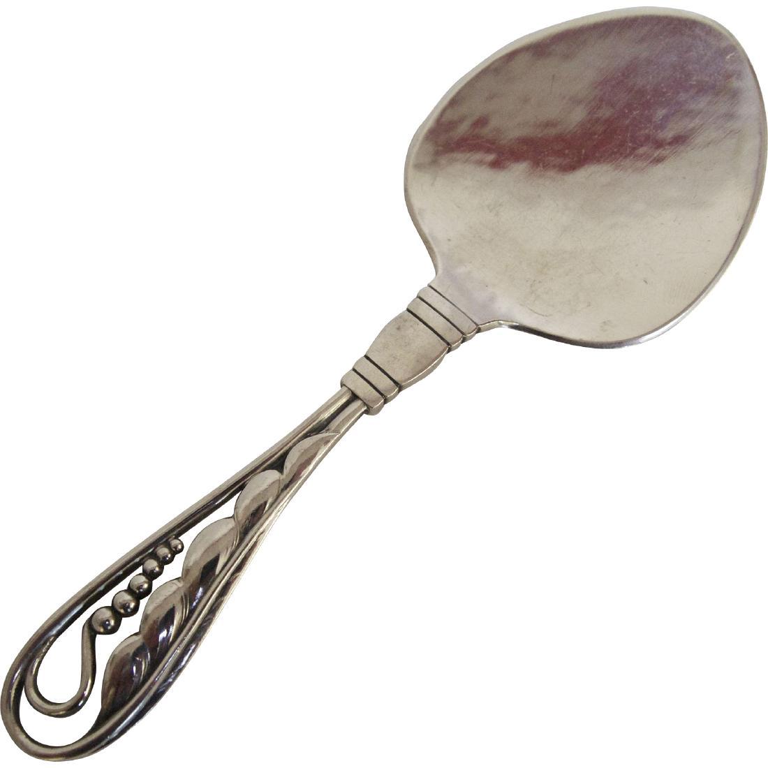 Antique Georg Jensen Sterling Silver Tomato Server (1 of 5)