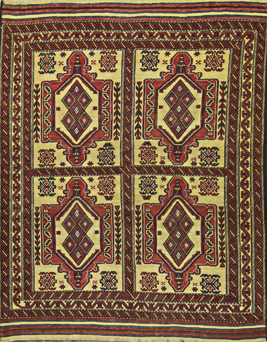 Pakistan 100 Wool Pile Hand Woven Rug