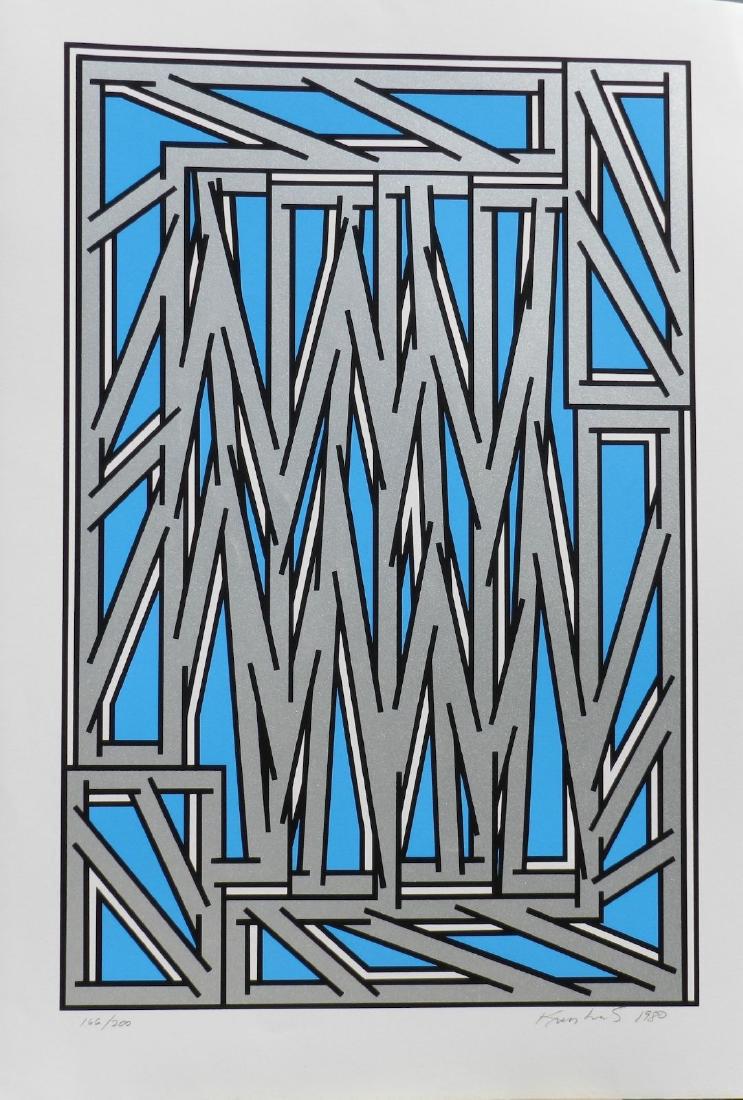 Nicholas Krushenick Grill Silkscreen Print (1 of 2)