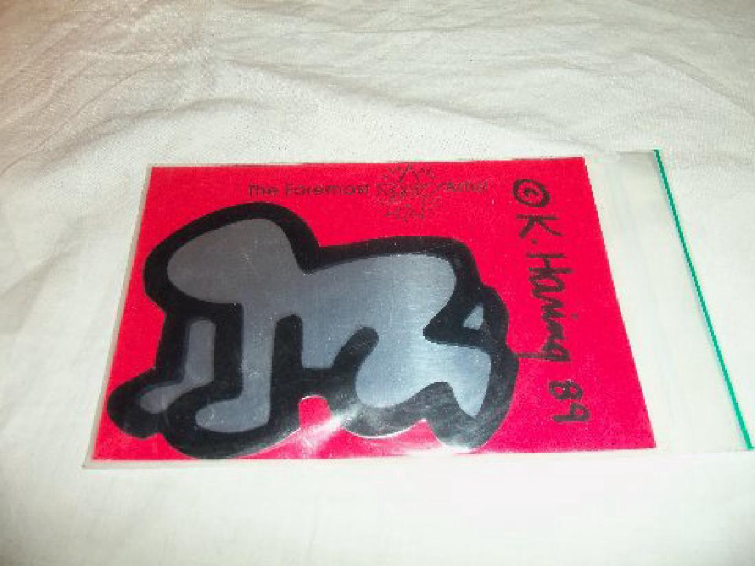 Keith Haring Pop Shop Radiant Baby Signed (1 of 6)