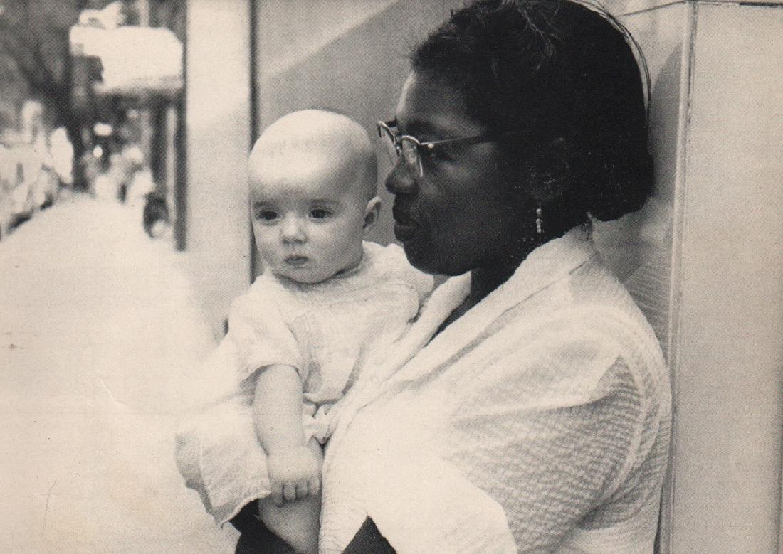 ROBERT FRANK: Savannah, Georgia: Artist: ROBERT FRANK Print Title: Savannah, Georgia Medium: Vintage Sheet-fed Gravure Printed in 1958 in France Image Size: 7.5 x 5 inches Robert Frank (b. 1924) is an American photographer and docume