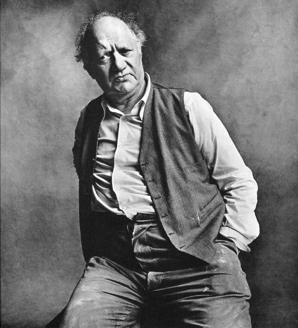 IRVING PENN - Sir Jacob Epstein: Artist: IRVING PENN Print Title: Sir Jacob Epstein Medium: Sheet-Fed Gravure Printing Date: 1960 Printed Switzerland Image Size: 9" X 10" Irving Penn was an American photographer known for his fashion