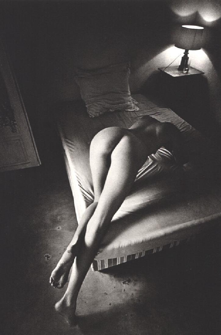 JEANLOUP SIEFF - Soft Nude, Isle de Re 1976: Artist: JEANLOUP SIEFF Print Title: Soft Nude, Isle de Re 1976 Medium: Sheet-Fed Gravure Printing Date: 1983 Printed in France Image Size: 5.5" X 8.5" Jeanloup Sieff (1933-2000) was a French photograp