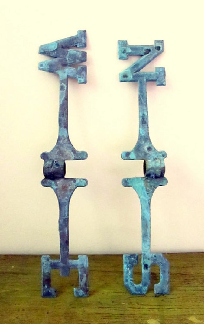 Brass Weathervane Directionals (1 of 16)