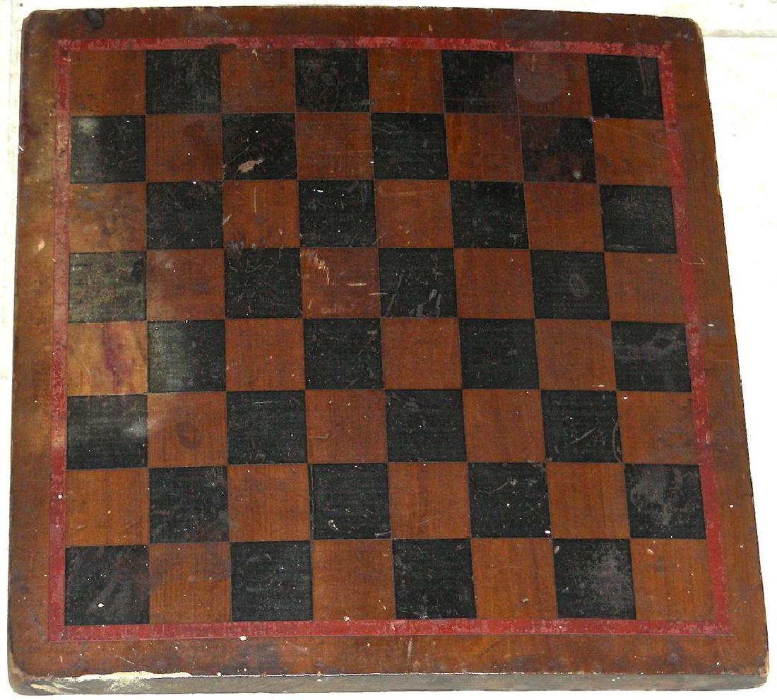 American Game Board Original Paint Late 19th Century (1 of 7)