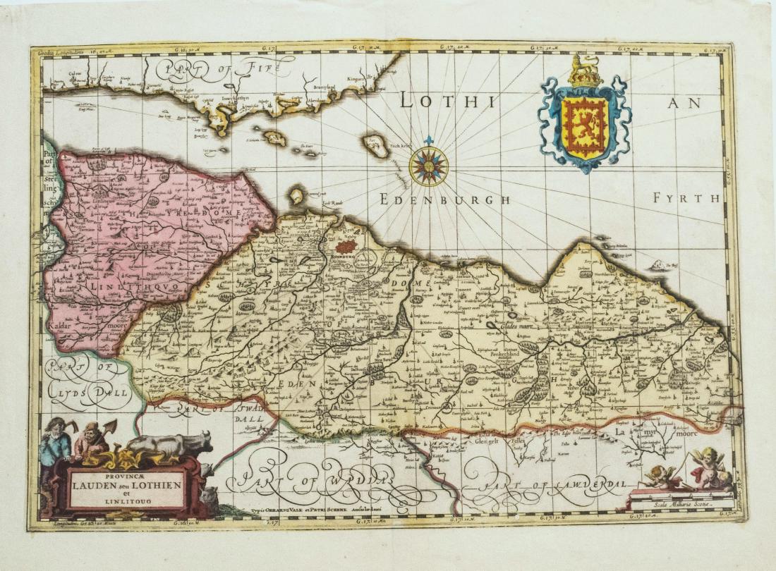 Jansson: Antique Map of Scotland, 1646 (1 of 1)