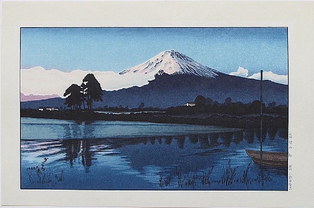 Gihachiro Okuyama Mt. Fuji Japanese Woodblock Print (1 of 1)