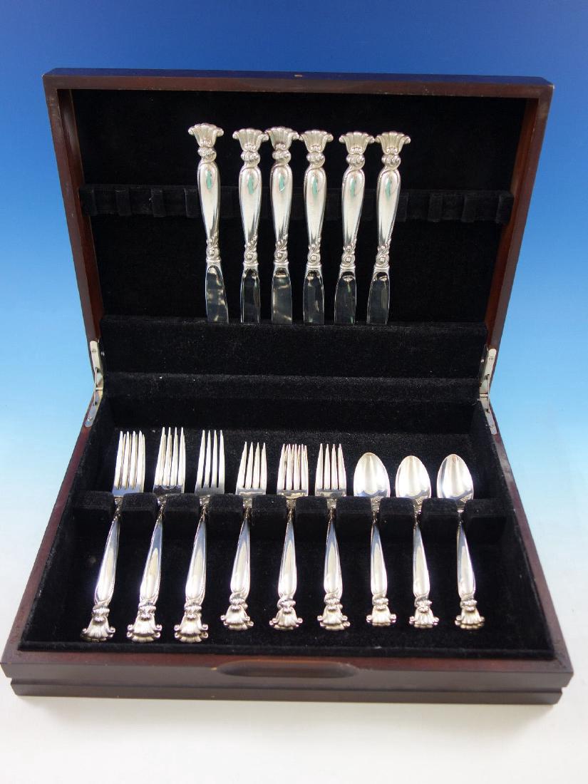 Wallace Romance of the Sea Sterling Flatware Set, 24pc (1 of 4)
