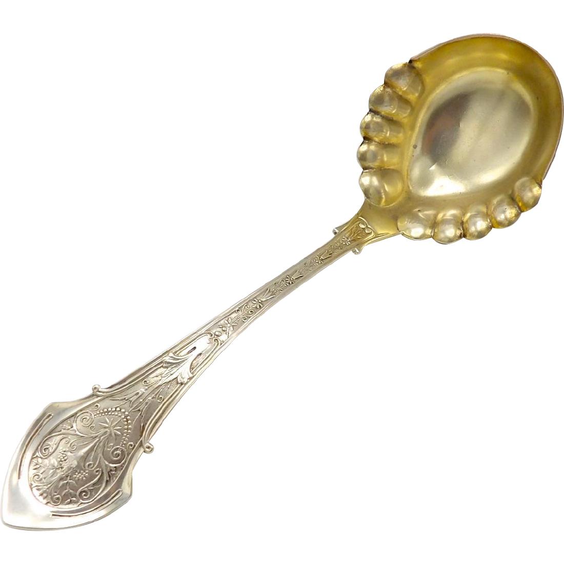 Wood & Hughes 1878 Angelo Sterling Silver Gravy Ladle (1 of 9)