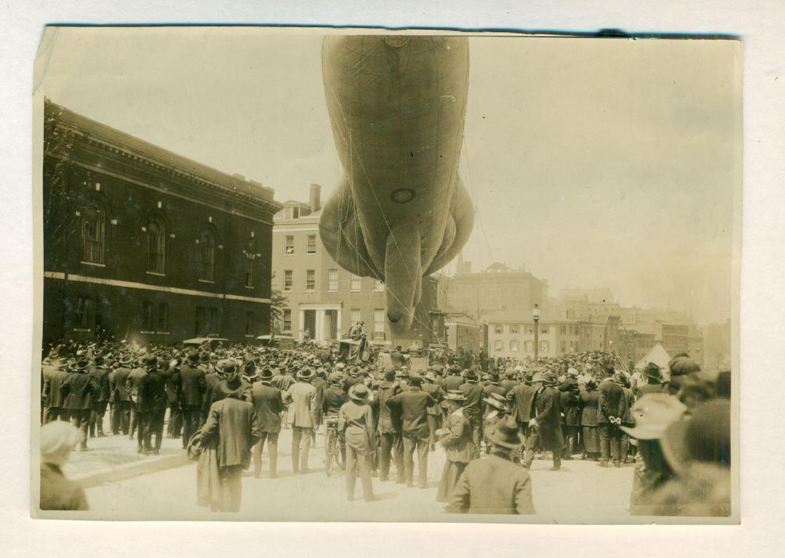 1918 WW1 Era Military Observation Balloon Caquot (1 of 2)