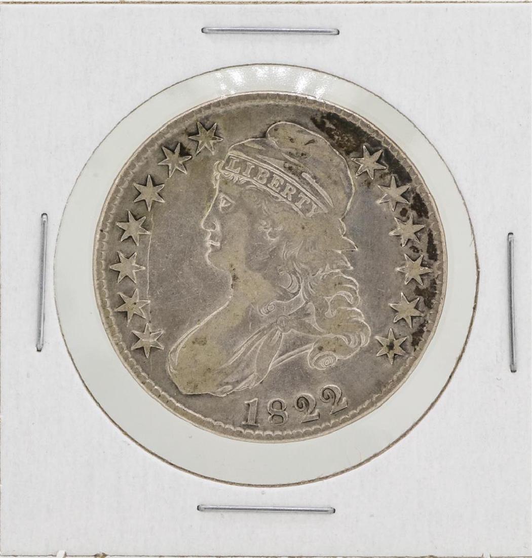 1822 Capped Bust Half Dollar Coin (1 of 2)