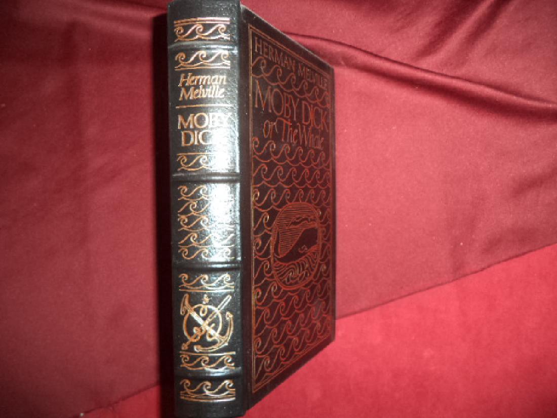 Melville, Herman: Moby Dick; or, The Whale: Melville, Herman.: Moby Dick; or, The Whale. Norwalk. The Easton Press. 1977. 615 pps. 4to. Gilt decorated hard cover. Gilt edges. First edition thus. Illustrated by Boardman Robinson. Fine copy. Plea