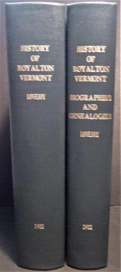 History of Royalton Vermont Biogrophies Geneologies (1 of 10)