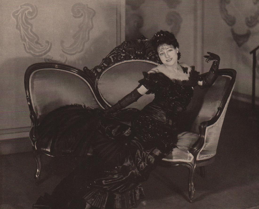 LAURA GILPIN - Helen Freeman as Olympia in Camille: Artist: LAURA GILPIN Print Title: Helen Freeman as Olympia in Camille Printing Date: 1937 Medium: Photoengraving Printed in New York Image Size: 9" x 7" Please note that this lot has a confidential re