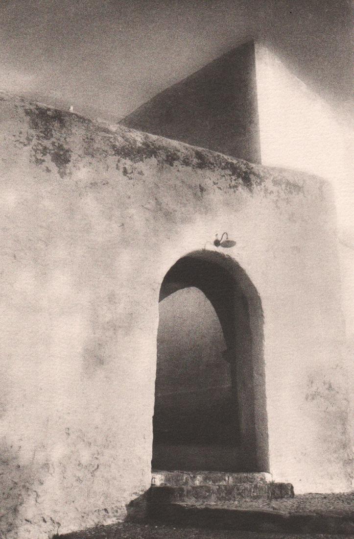 DAVID HAMILTON - Nude & Doorway (Double sided printing): Artist: DAVID HAMILTON Print Title: Nude & Doorway(2 images) Medium: Limited Edition - Double sided Collotypes on thick Arches paper From a limited Edition Folio (246/2000) - folio with a raised stamp