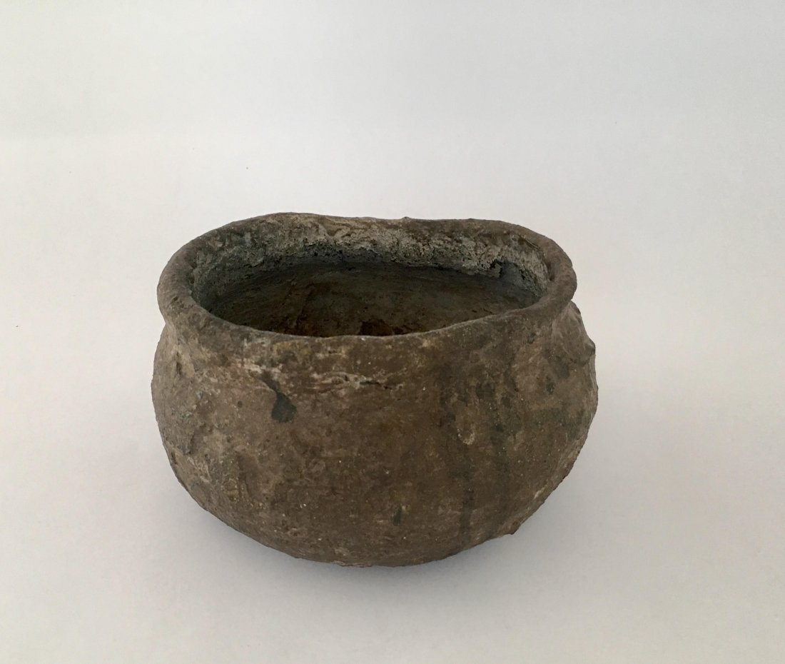 Antique Japanese Edo Bizen Ceramic Water Container (1 of 6)