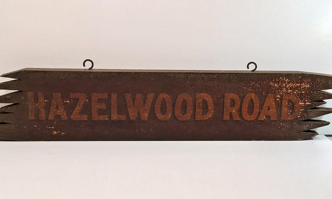 Rustic Adirondack Sign Circa 1910 (1 of 4)