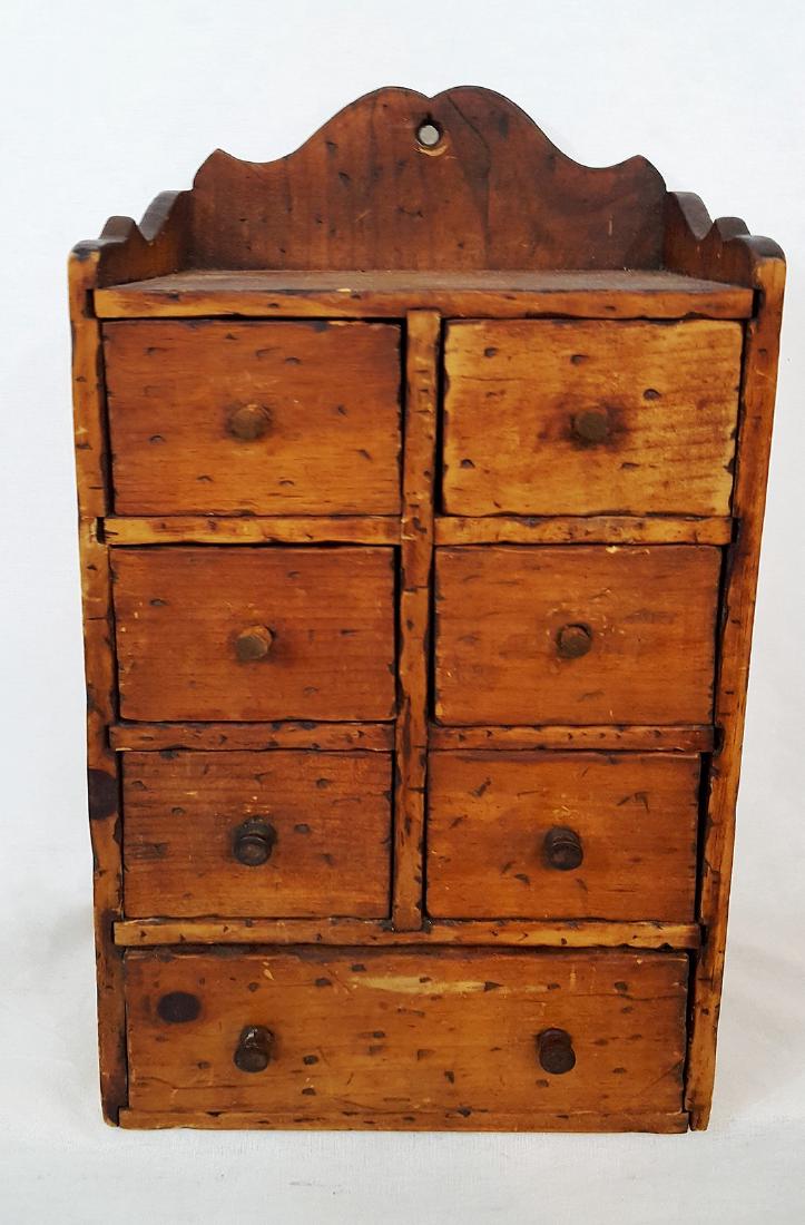 Pine Set of Spice Drawers 1900 (1 of 4)