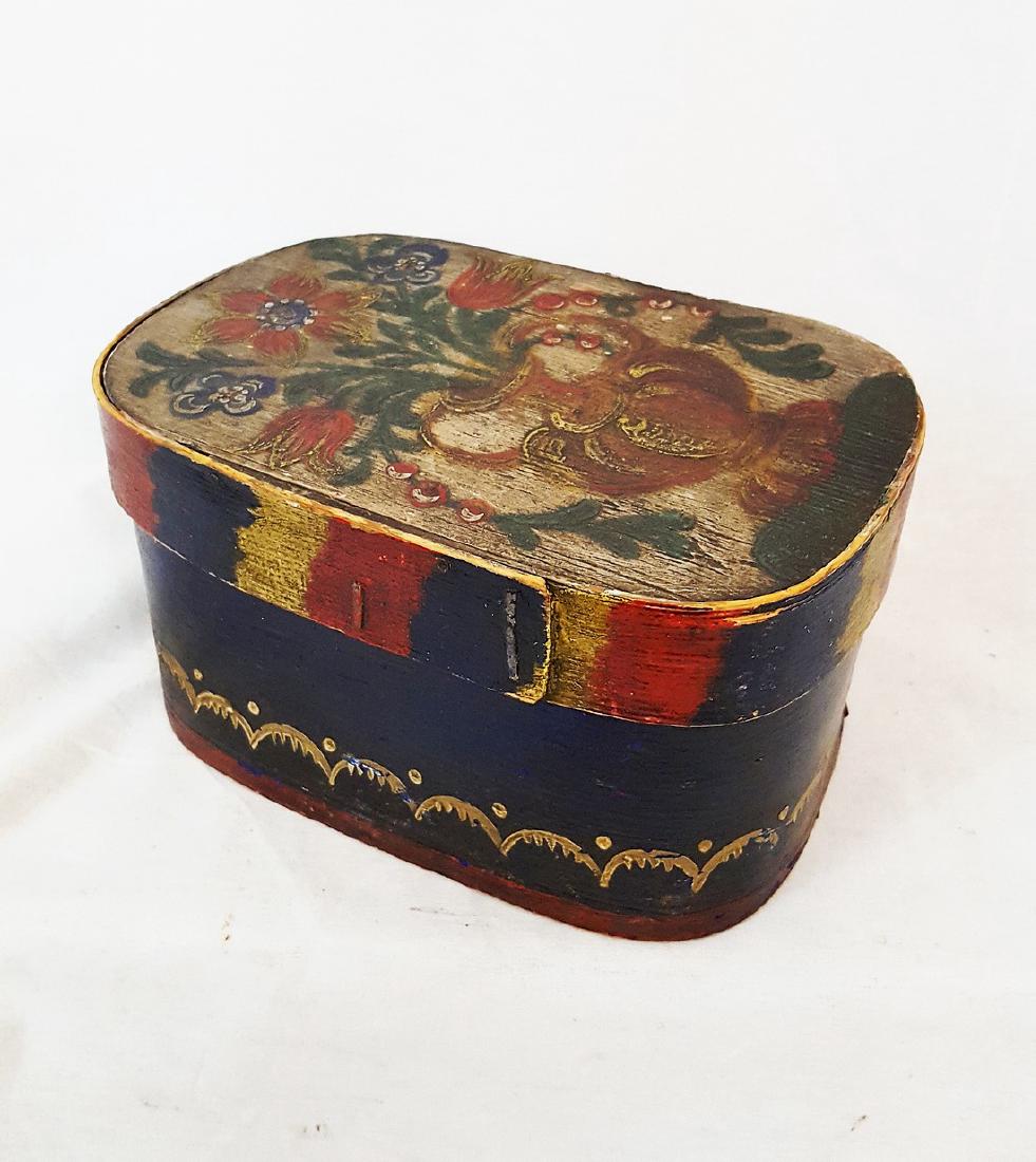Small Bride's Box With Floral Vase Top 1860 (1 of 5)