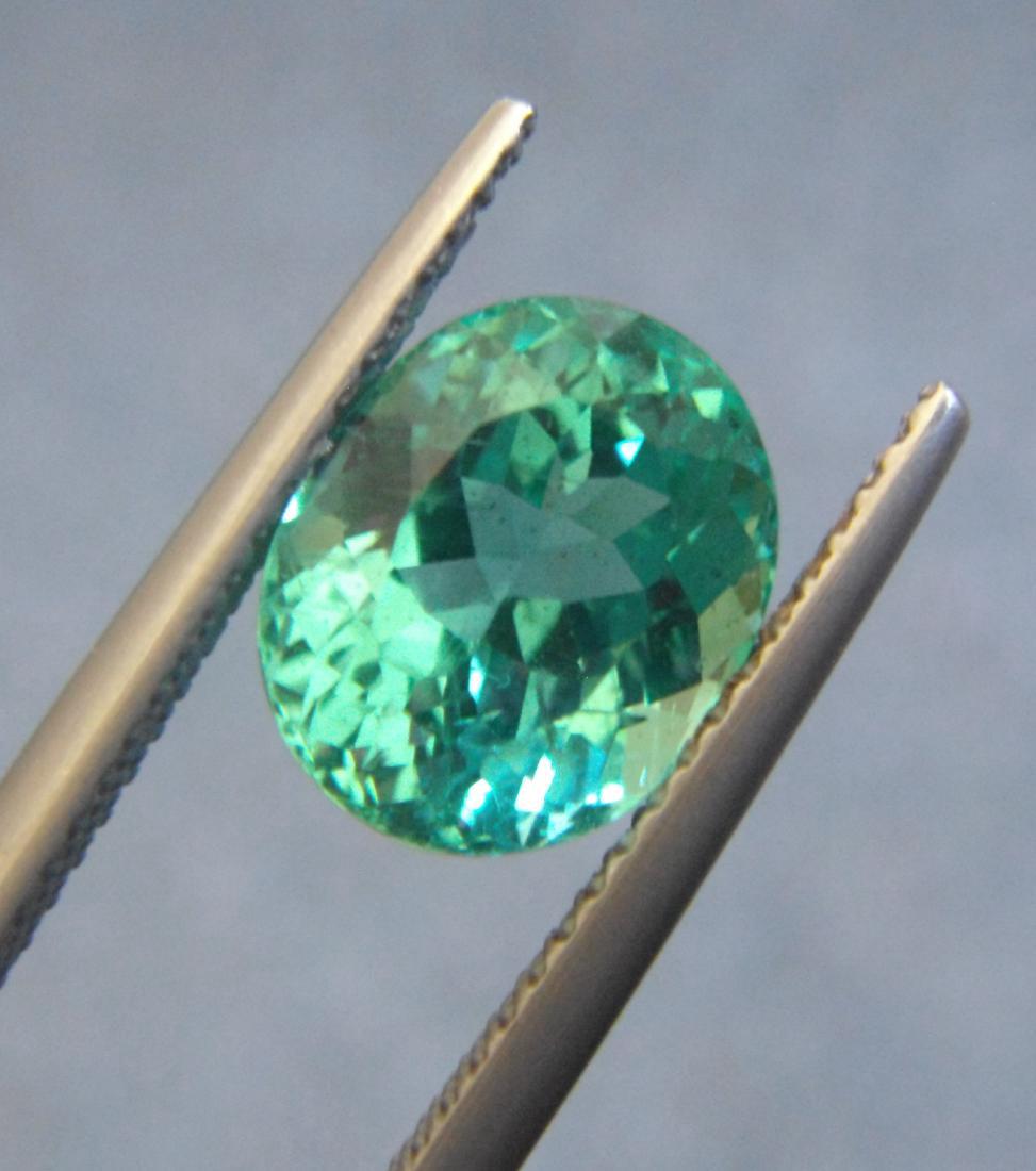 Loose Stone 3.39 ct Blue Green Apatite (1 of 5)