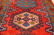 Antique Northwest Persia Vees Runner Rug 2.10x13 - 5