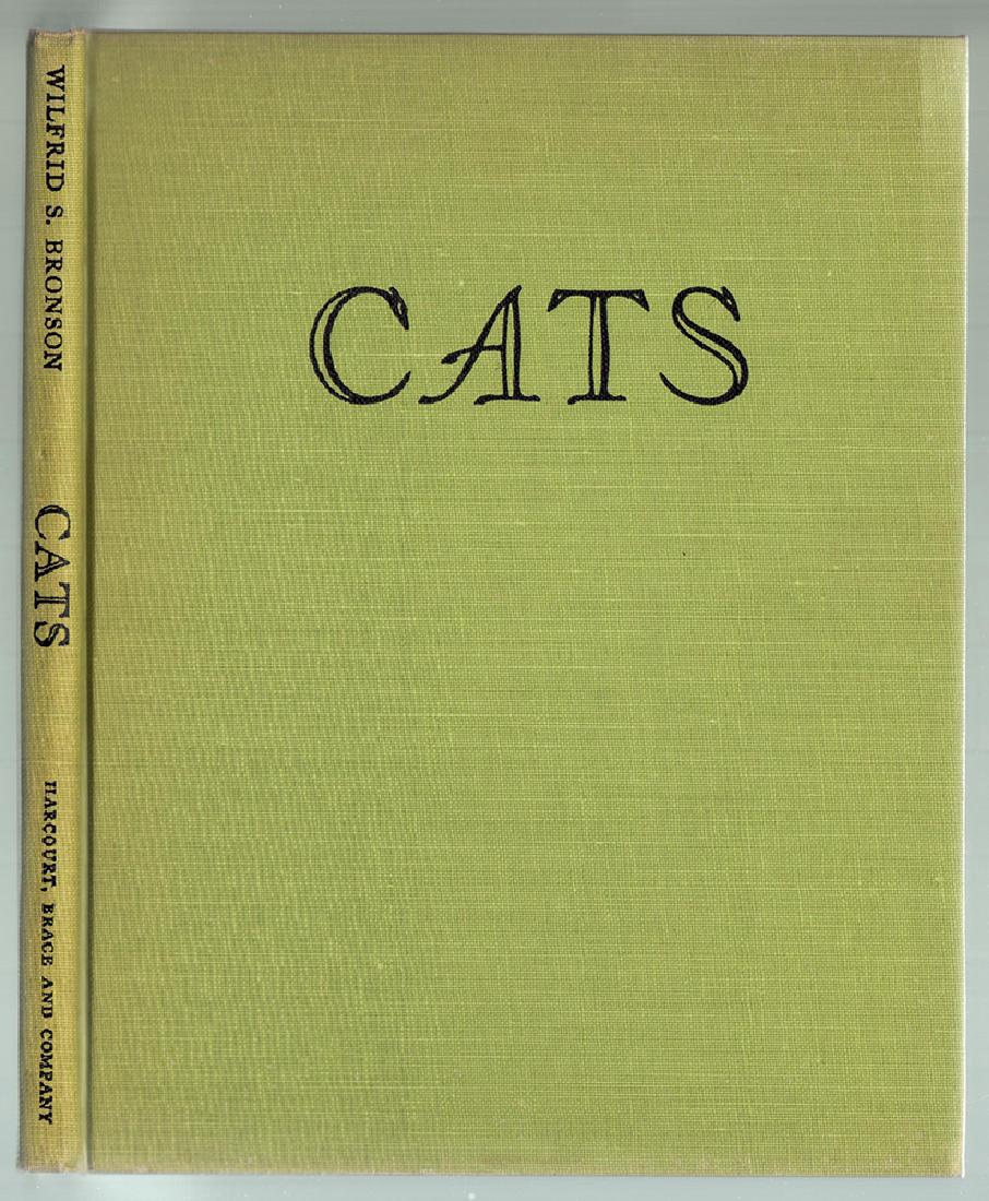 Cats by Wilfrid S. Bronson First Edition (1 of 6)