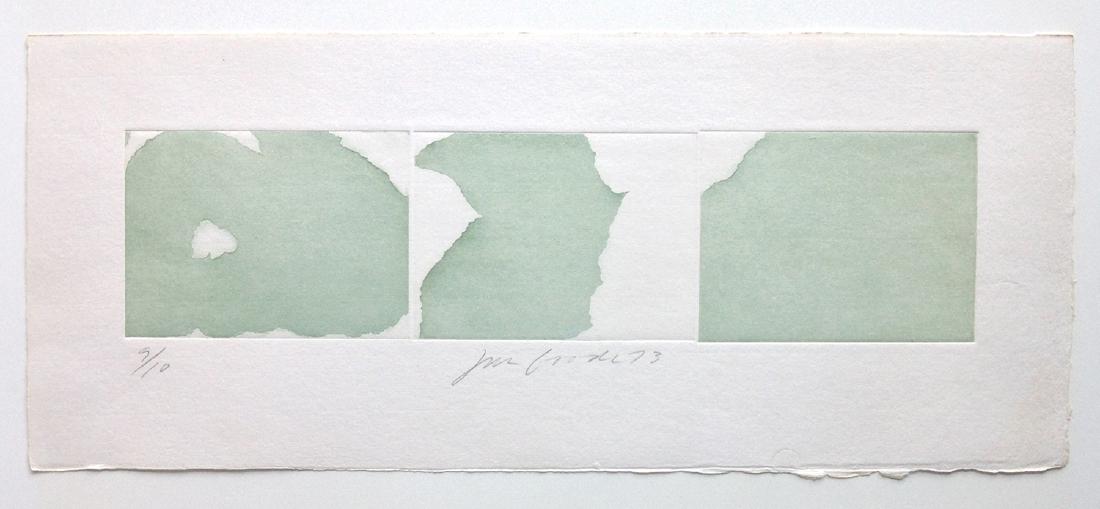 Joe Goode Untitled Etching (1 of 3)